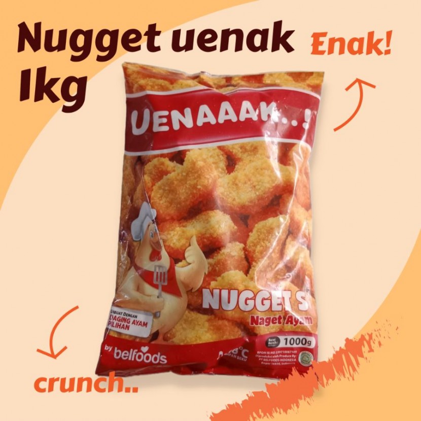 Nugget bellfood uenak 1kg