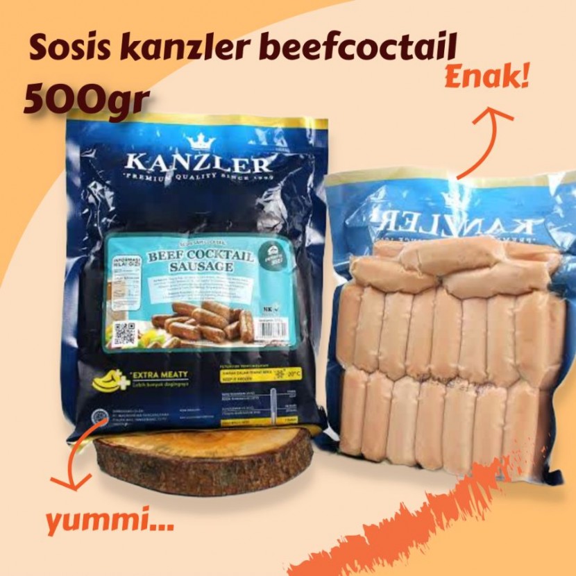 Sosis kanzler beefcoctail 500gr