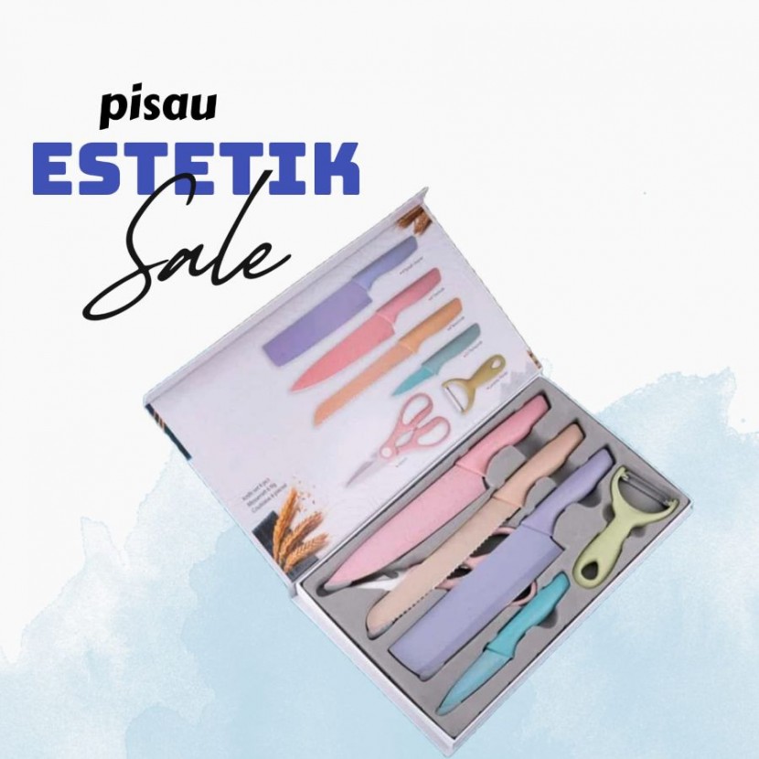 Pisau estetik warna
