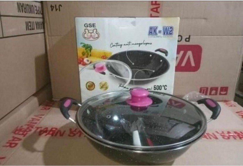 Wajan gse tutup kaca