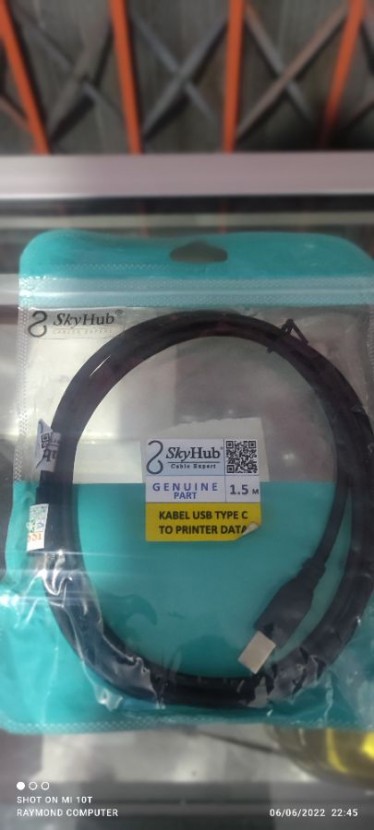 Kabel Printer USB to Type C 1.5Meter