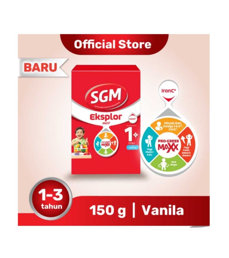 SGM EKSPLOR VANILA 150 GR