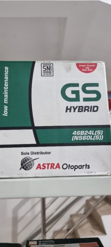 GS ASTRA HYBRID NS60LS 12V 45 AH