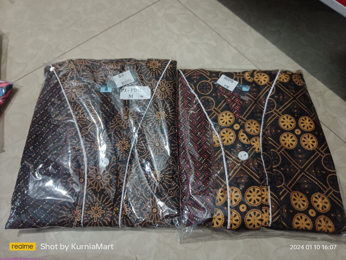 SET PIYAMA ANAK BATIK