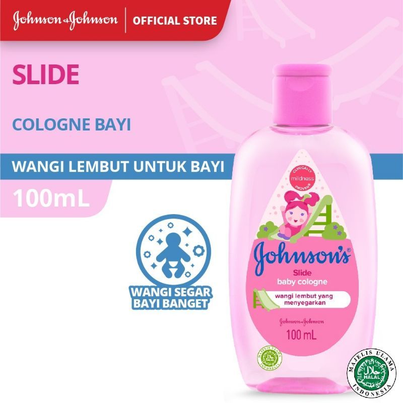 JOHNSONS BABY COLOGNE PINK 100ML