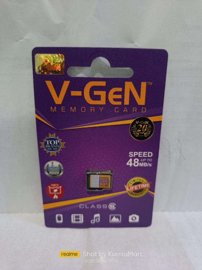 Memory V gen class 6 8gb