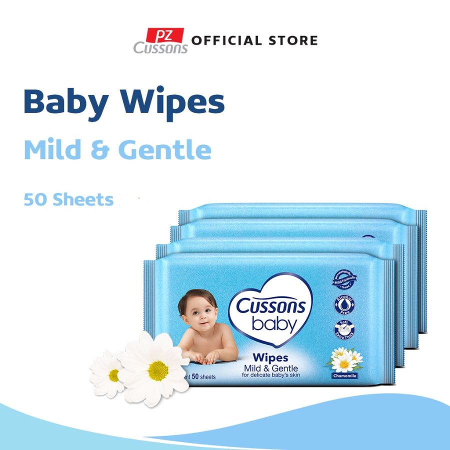 Cussons baby wipes mild&gentle