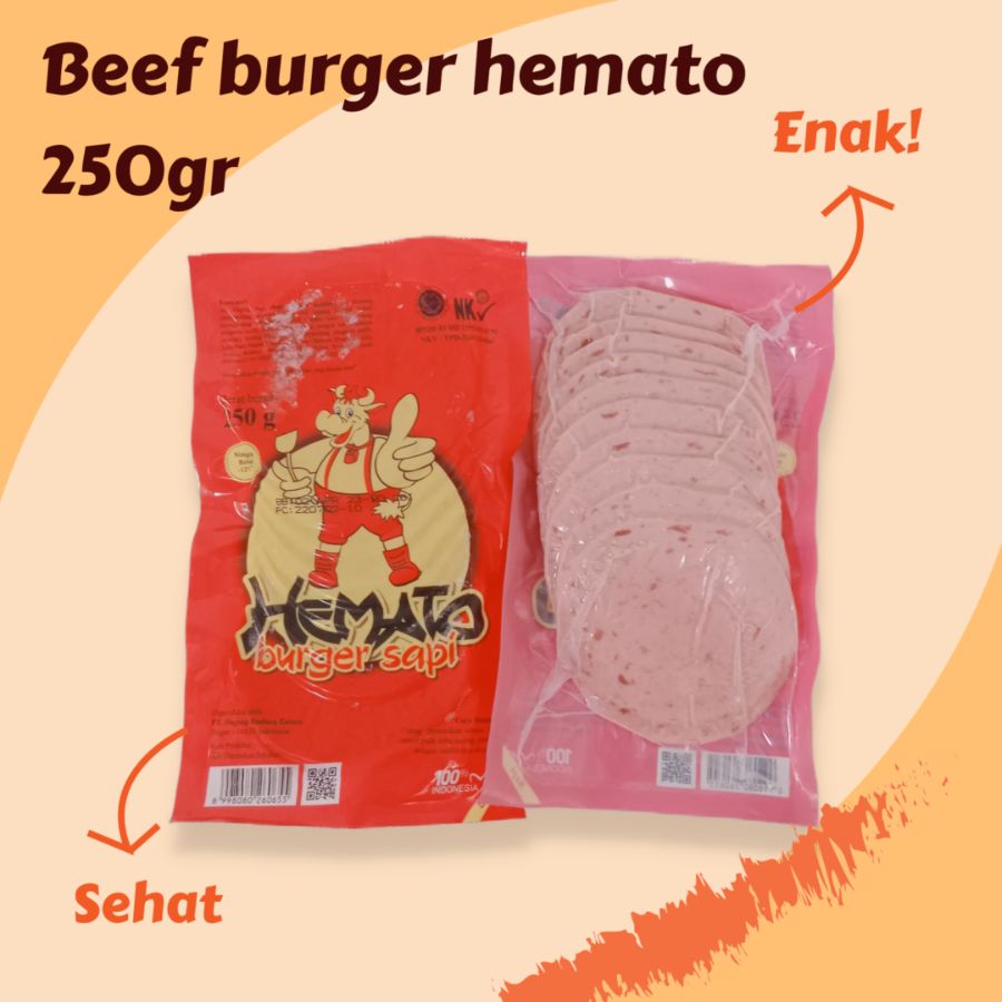Hemato beef burger