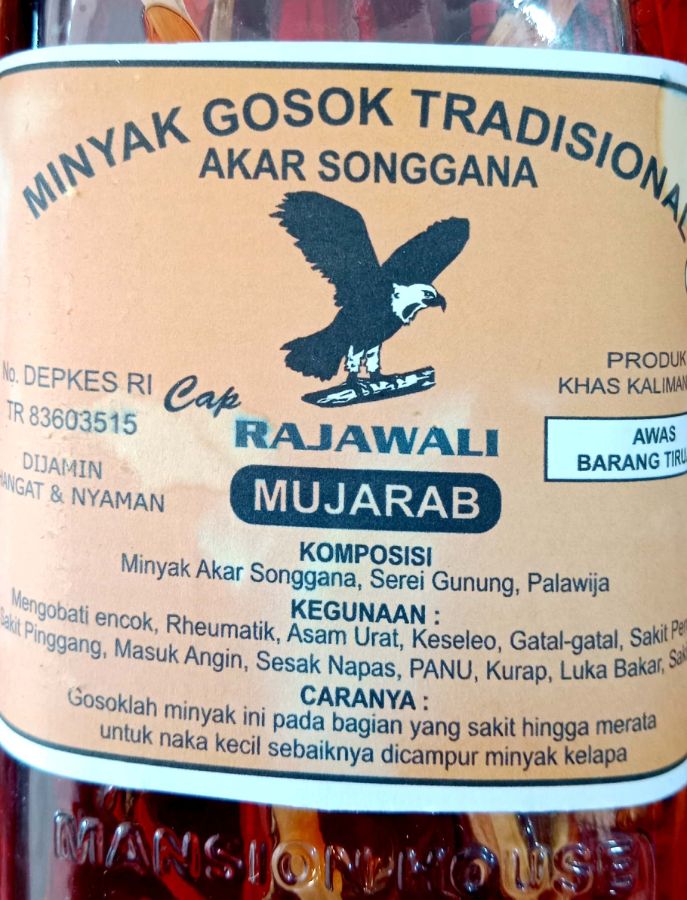 MINYAK AKAR SONGGANA 