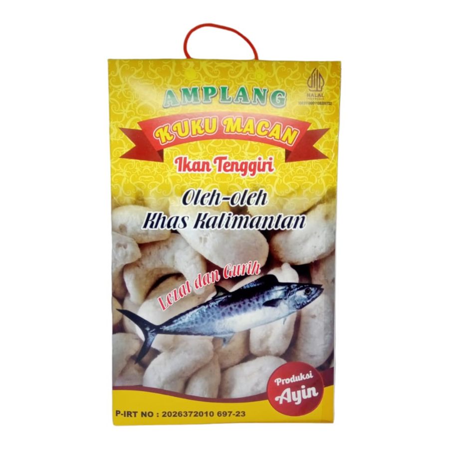 AMPLANG KUKU MACAN IKAN TENGGIRI AYIN