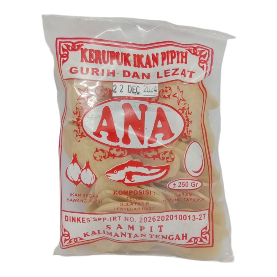 KERUPUK IKAN PIPIH ANA (MENTAH)