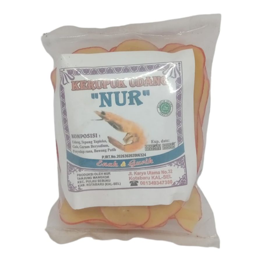 KERUPUK IKAN NUR (MENTAH)