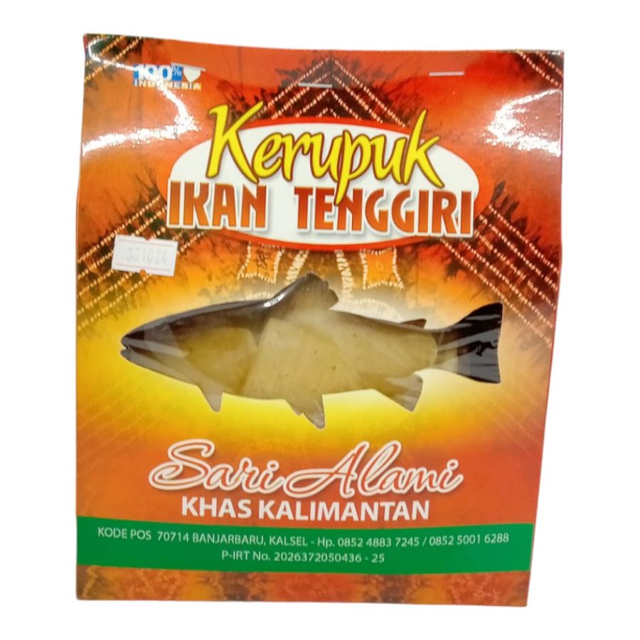 KERUPUK IKAN SARI ALAMI PACKING BESAR (MENTAH)