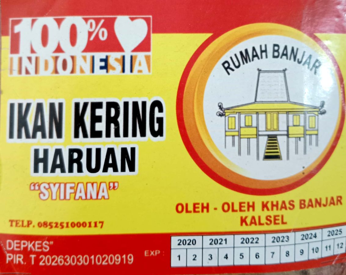 IKAN KERING HARUAN SYIFANA (MENTAH)