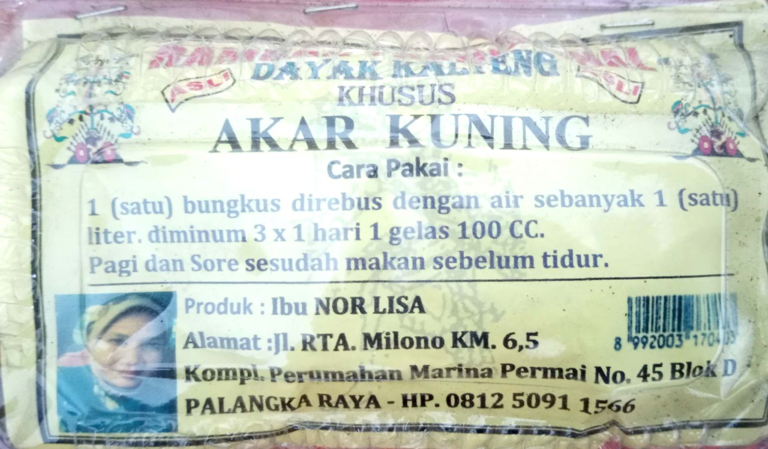 AKAR KUNING IBU NOR LISA 