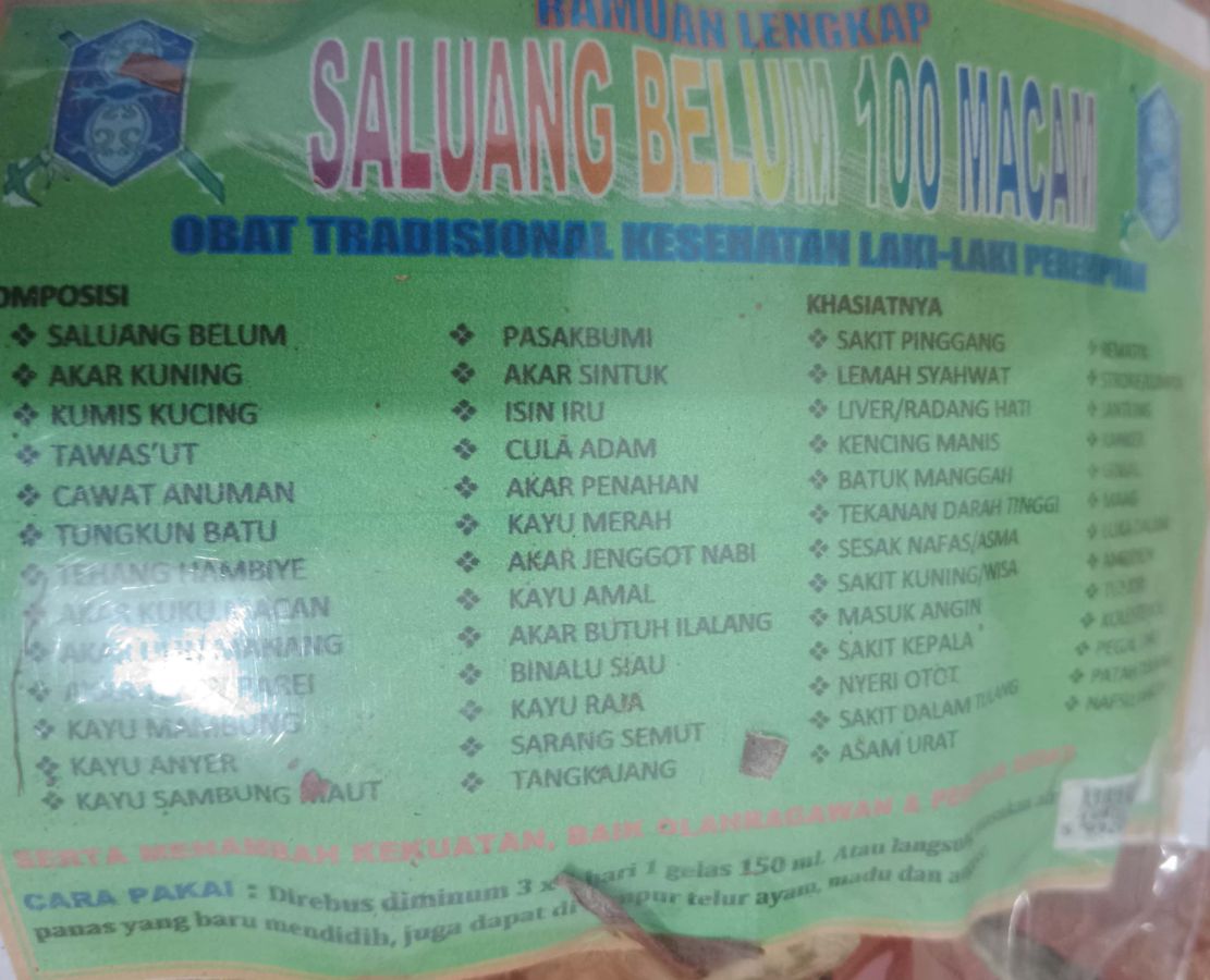 SALUANG BELUM 100 MACAM IBU NOR LISA