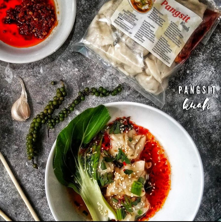 pangsit kuah