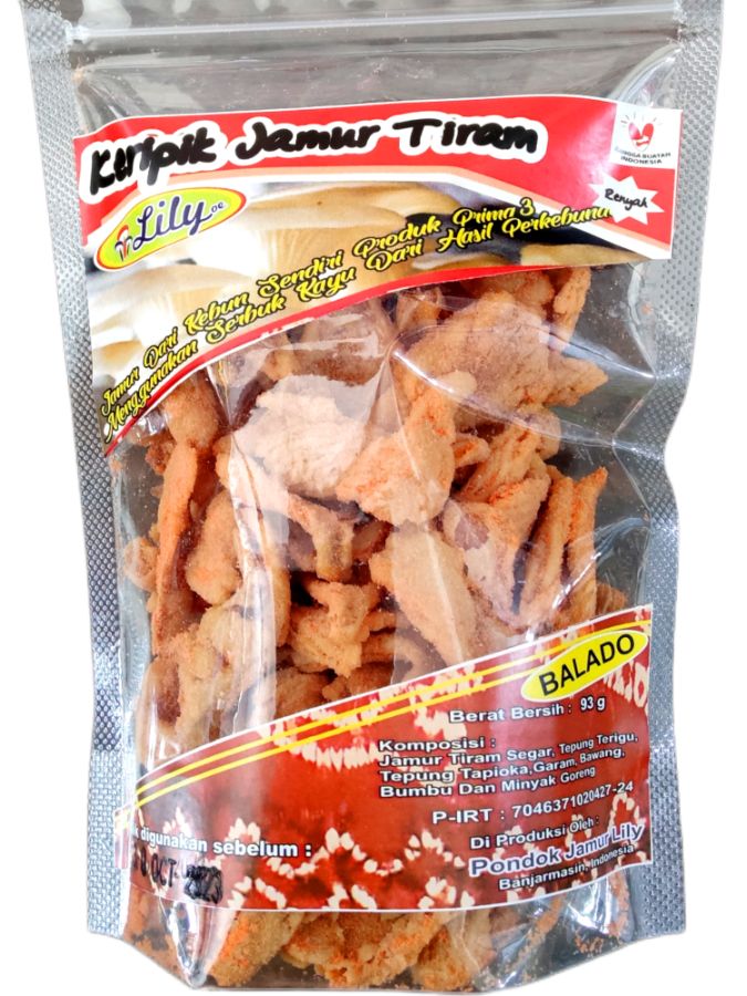 KERIPIK JAMUR TIRAM LILY