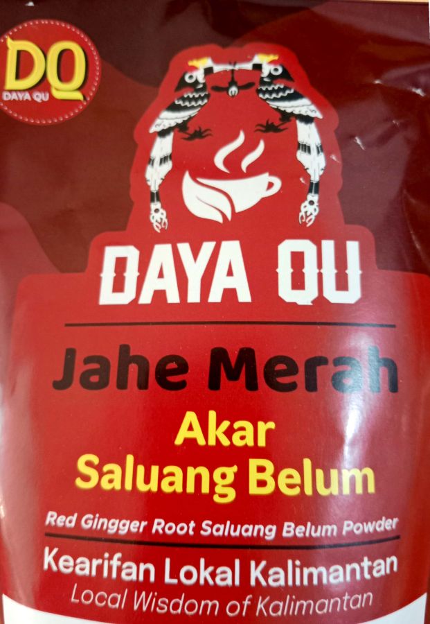 DAYA QU JAHE MERAH PLASTIK DUDUK