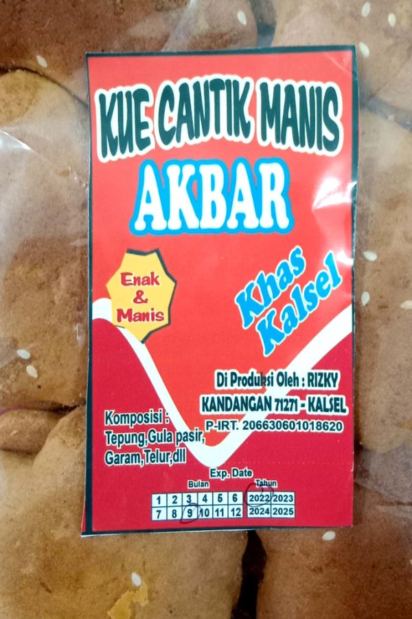 KUE CANTIK MANIS AKBAR