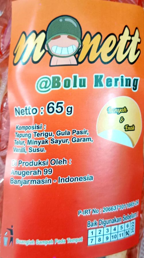 MONETT BOLU KERING