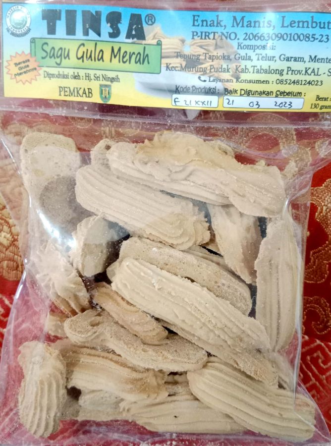 TINSA SAGU GULA MERAH