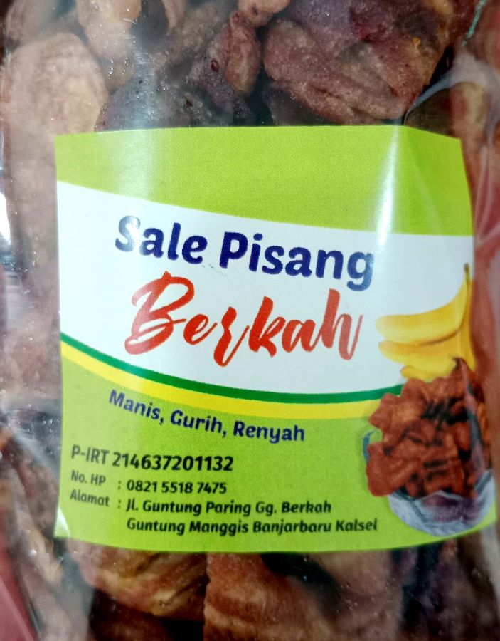 SALE PISANG BERKAH KERING
