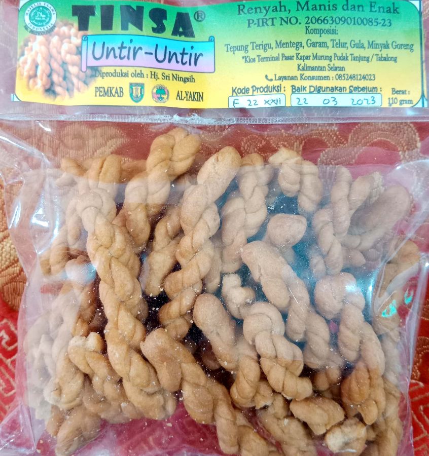TINSA UNTIR-UNTIR (KUE TAMBANG)