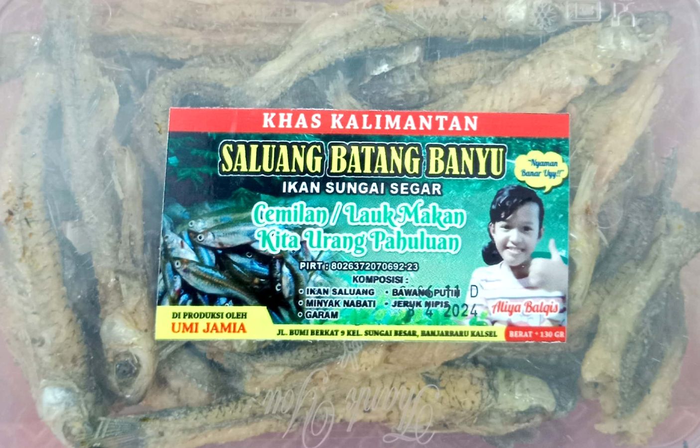 IKAN SALUANG BATANG BANYU UMI JAMIA