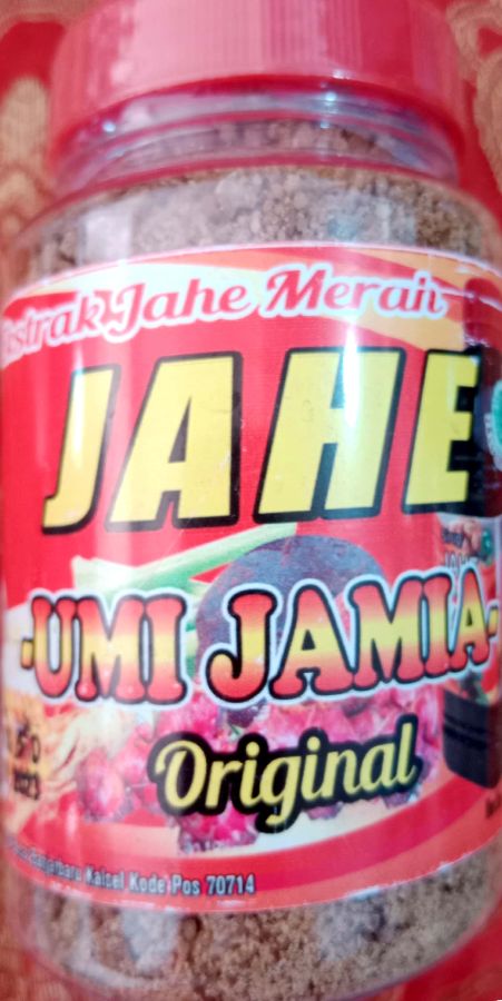 EKSTRAK JAHE MERAH UMI JAMIA ORIGINAL