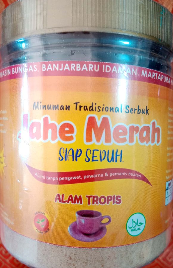 JAHE MERAH SIAP SEDUH ALAM TROPIS