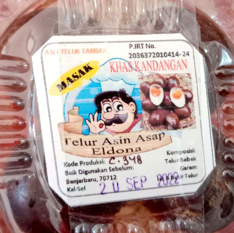 TELUR ASIN ELDONA 4PCS/PACK