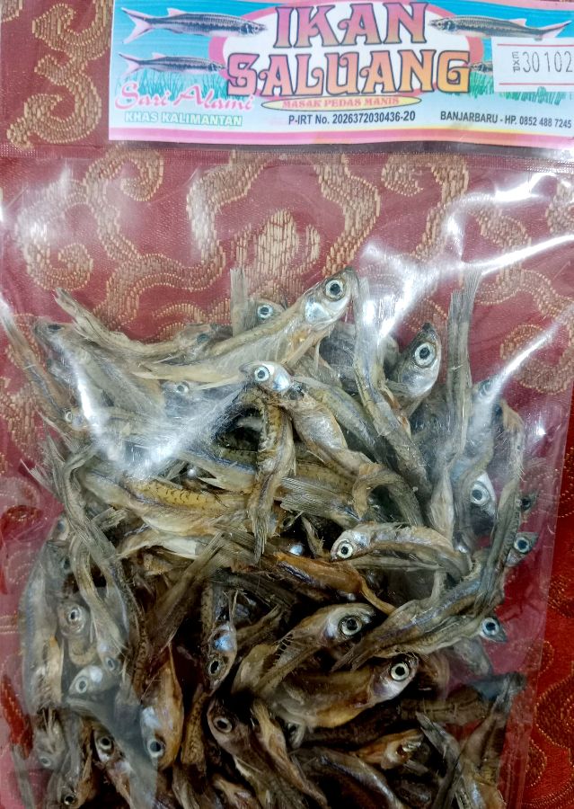 IKAN SALUANG KERING SARI ALAMI (MENTAH)