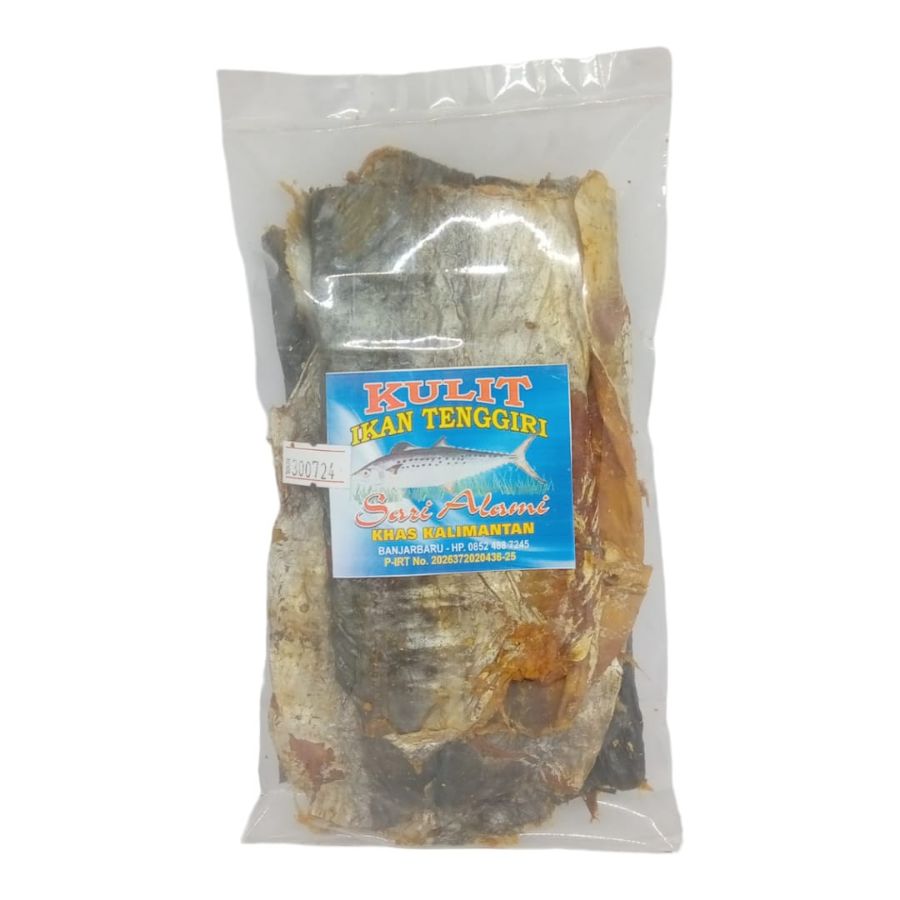 KULIT IKAN TENGGIRI SARI ALAMI (MENTAH)