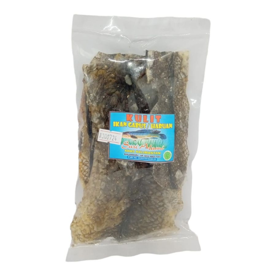 KULIT IKAN GABUS / HARUAN SARI ALAMI (MENTAH)