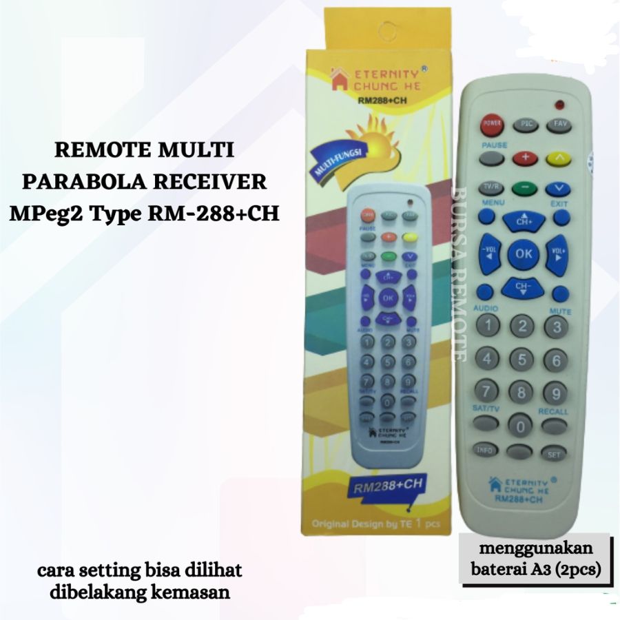 REMOT MULTI PARABOLA RM288CH