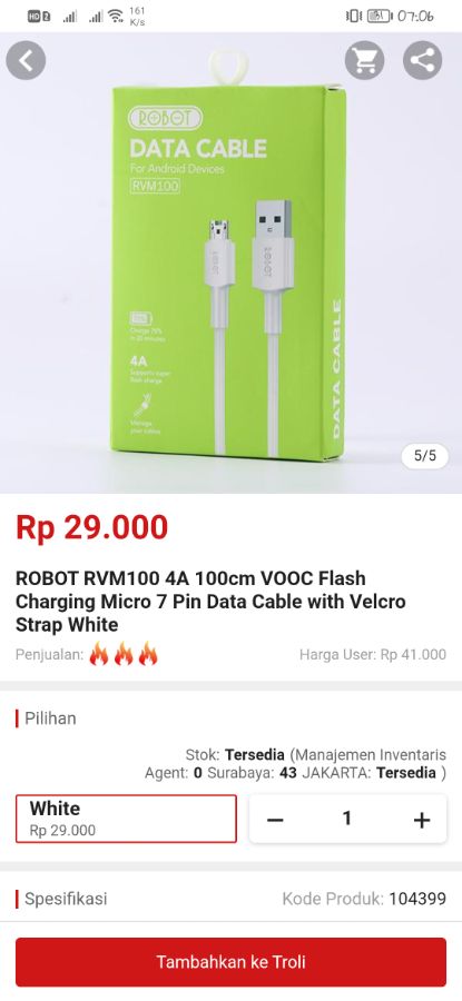 KD Robot Rvm100 vooc