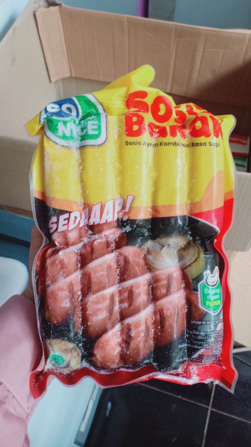 sonice sosis bakar 