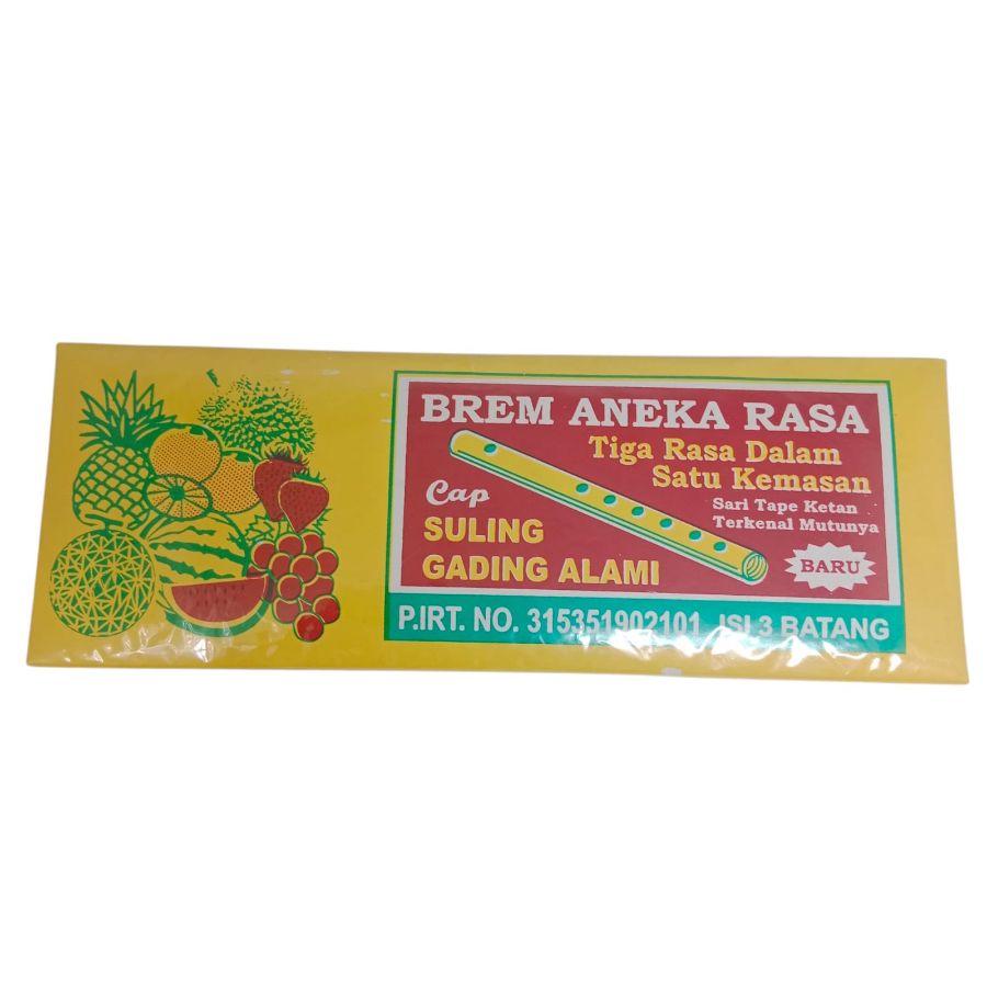 BREM ANEKA RASA CAP SULING GADING ALAMI