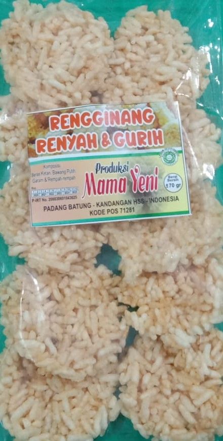 RENGGINANG MAMA YENI