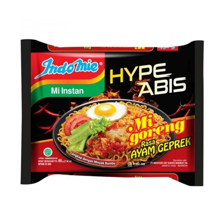 INDOMIE GORENG HYPE AYAM GEPREK 85g