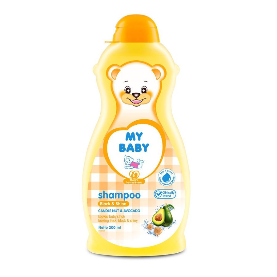 MY BABY SHAMPOO BLACK SHINE 100ML