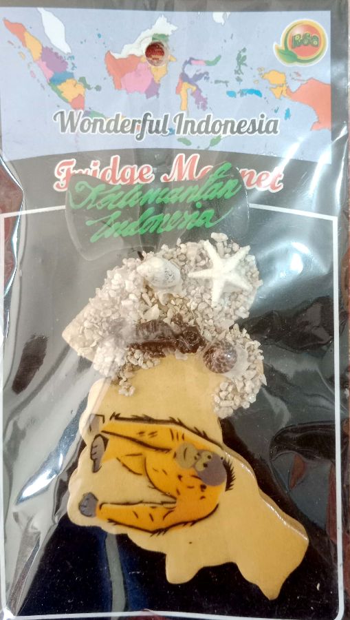FRIDGE MAGNET KECIL / KAYU RSA