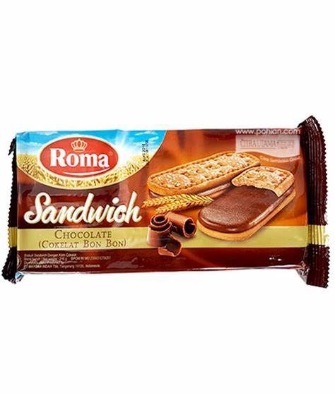 ROMA SANDWICH COKELAT 189g