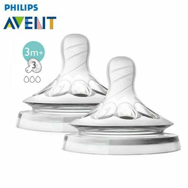 Nipple Avent Comfort 3m+ 2pcs/1set