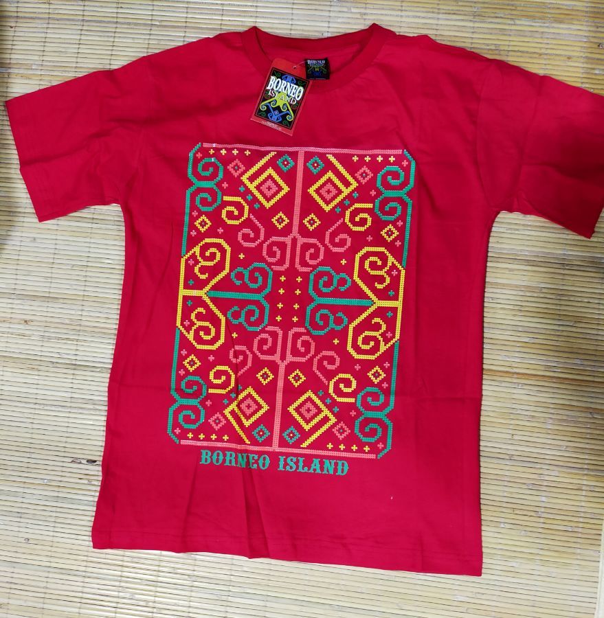 KAOS BORNEO DEWASA