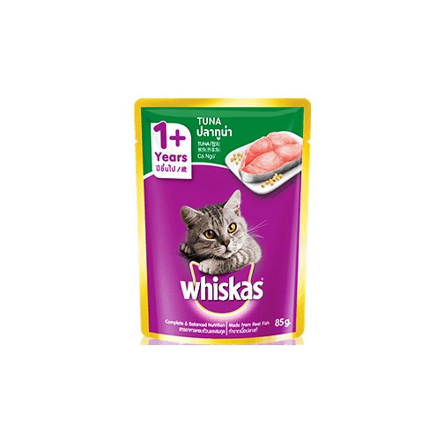 WHISKAS UNA 1thn+ 80g