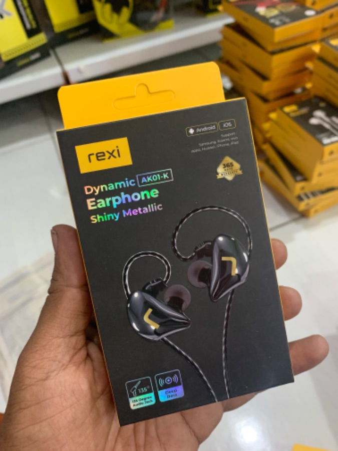 REXI EARPHONE DYNAMIC AK01-K