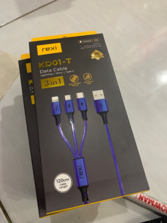 REXI DATA CABLE 3 in 1 KD01-T