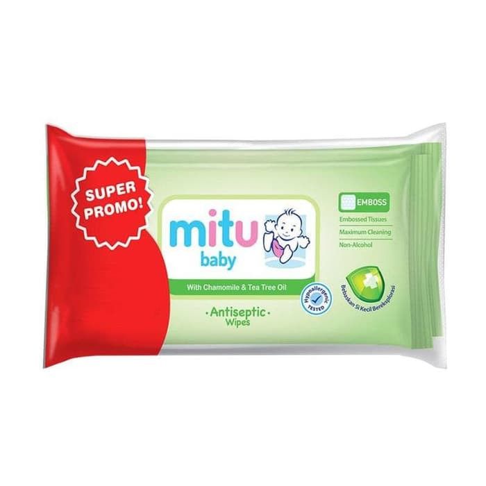 MITU BABY WIPES ANTISEPTIC 10sheets